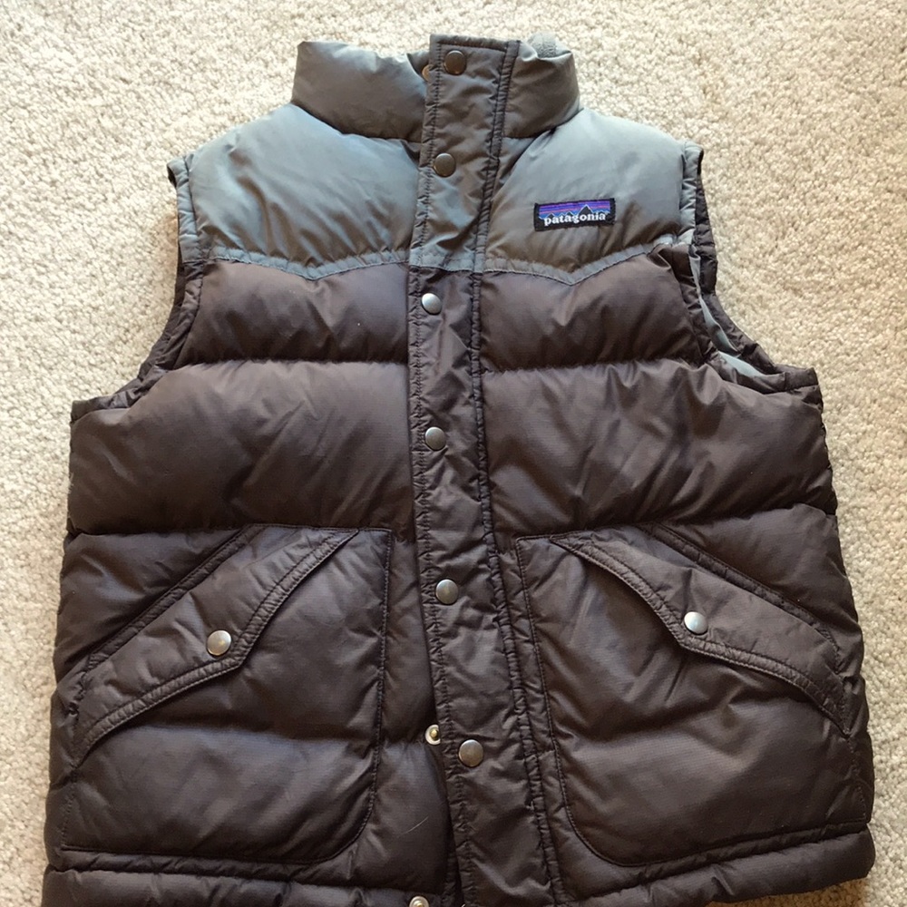 Patagonia Bivy down vest size kids M (10)
